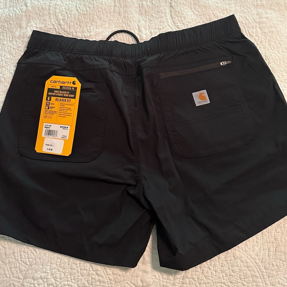 Carhartt Black Utility Shorts